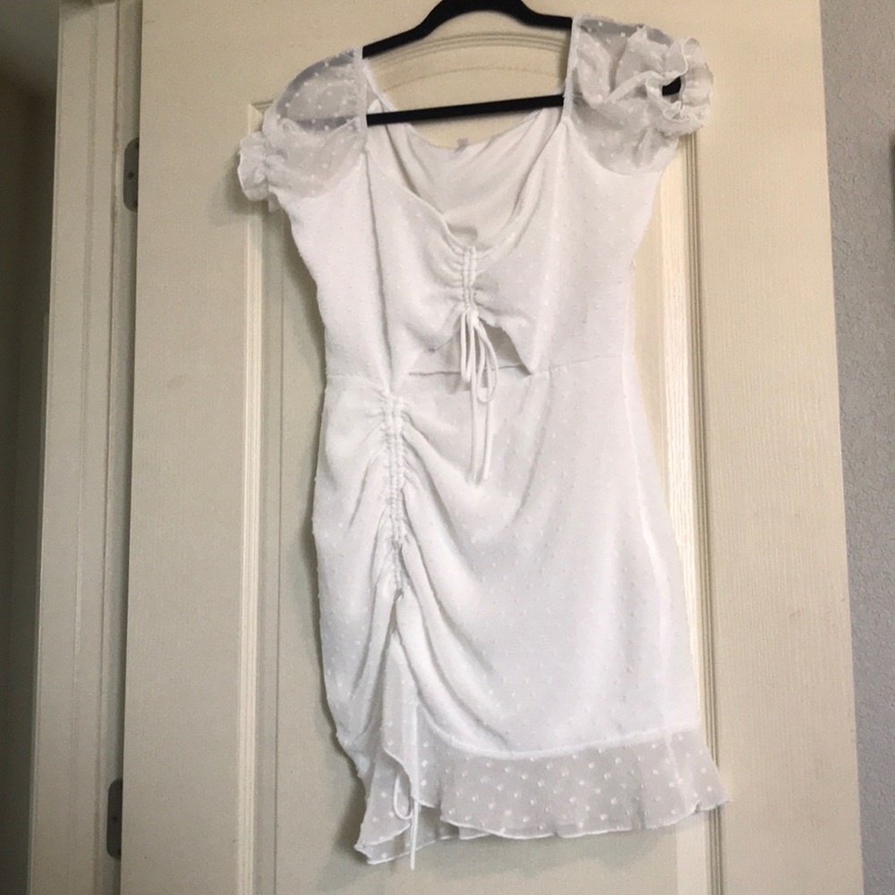White dress